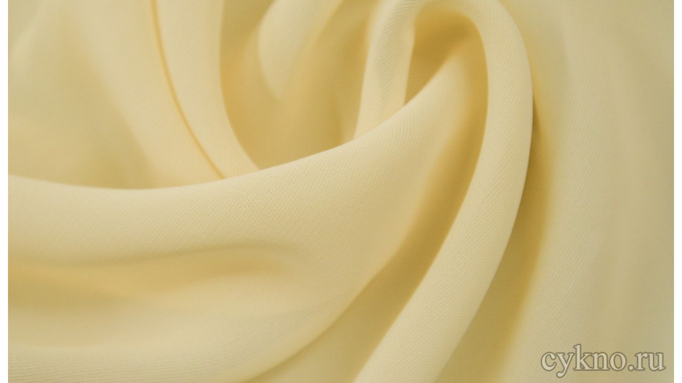 Ткань Плательная вискоза кремового цвета